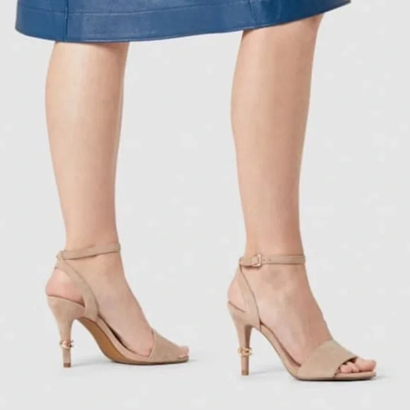 Coach | Suede Regina Sandal - Beachwood - Picture 4 of 12